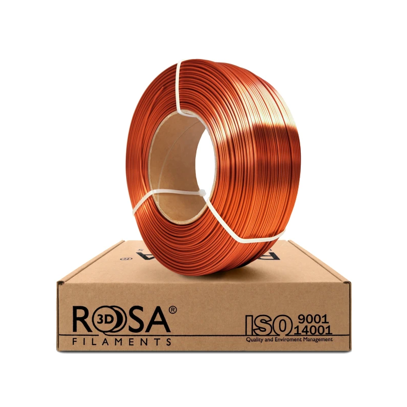 Copper Silk ReFill PLA 1kg 1,75mm  Rosa3D