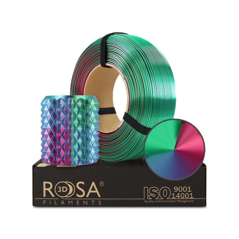 Aurora 1kg ReFill PLA Magic Silk 1,75mm Rosa3D