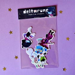 Deltarune Pack 2 de Stickers