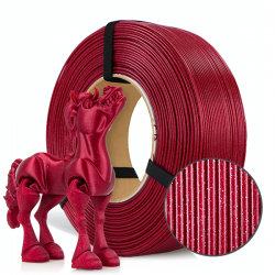 GALAXY Red Wine ReFill PLA 1,75mm 1kg Rosa3D