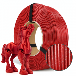 GALAXY Karmin Red ReFill PLA 1,75mm 1kg Rosa3D