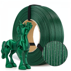 GALAXY Emerald Green ReFill PLA 1,75mm 1kg Rosa3D