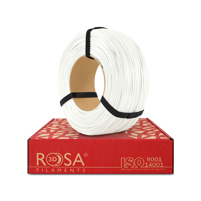 White ReFill ASA 1,75mm 1kg Rosa3D