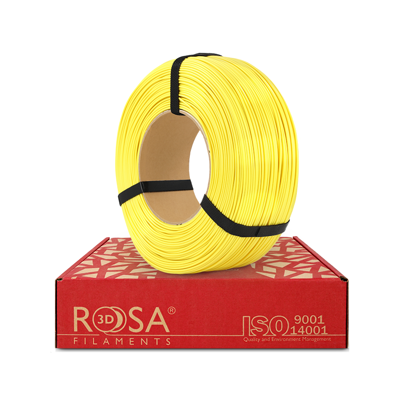 Yellow ReFill ASA 1,75mm 1kg Rosa3D